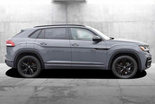 Pure Gray 2023 Volkswagen Atlas Cross Sport 3.6L V6 SEL 4MOTION