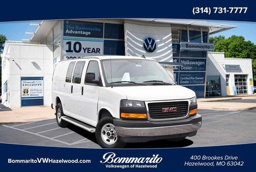 Summit White / White 2024 GMC Savana 2500 Work Van