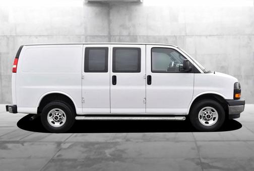 Summit White / White 2024 GMC Savana 2500 Work Van