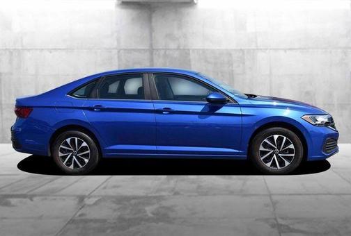 Rising Blue Metallic 2024 Volkswagen Jetta 1.5T S