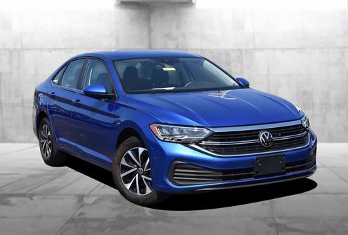 Rising Blue Metallic 2024 Volkswagen Jetta 1.5T S