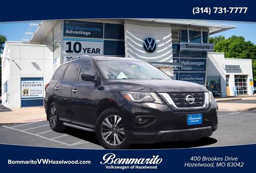 Magnetic Black 2019 Nissan Pathfinder SV