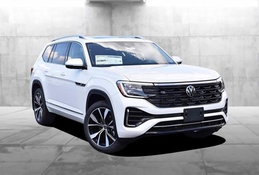Opal White Pearl 2026 Volkswagen Atlas 2.0T SEL Premium R-Line