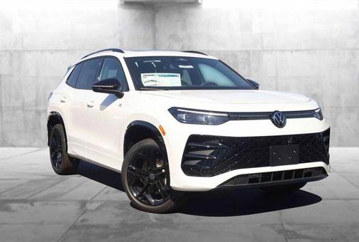 Opal White Pearl 2026 Volkswagen Tiguan 2.0T SE R-Line Black