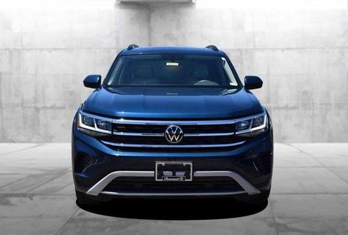 Tourmaline Blue Metallic 2023 Volkswagen Atlas 3.6L SE w/Technology
