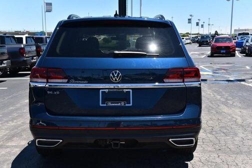 Tourmaline Blue Metallic 2023 Volkswagen Atlas 3.6L SE w/Technology