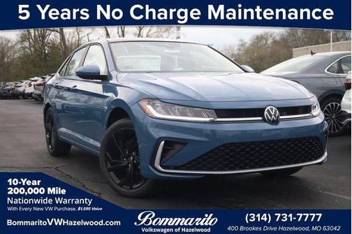 Blue 2026 Volkswagen Jetta 1.5T SE