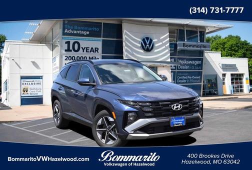 Atlantic Blue 2025 Hyundai TUCSON SEL