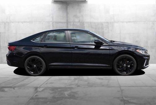 Deep Black Pearl Effect 2025 Volkswagen Jetta 1.5T SE