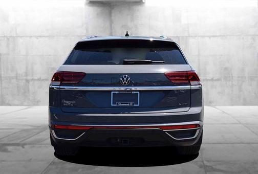 Pure Gray 2023 Volkswagen Atlas Cross Sport 3.6L V6 SE w/Technology