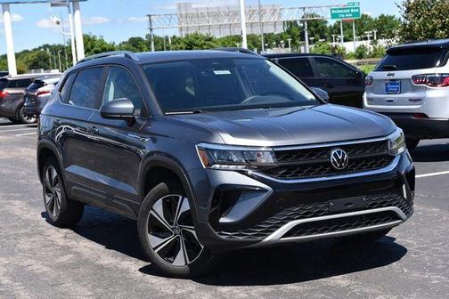 Platinum Gray Metallic 2023 Volkswagen Taos 1.5T SE