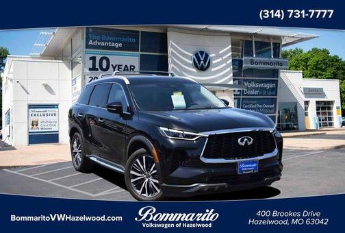 Mineral Black 2023 INFINITI QX60 SENSORY