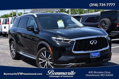Mineral Black 2023 INFINITI QX60 SENSORY