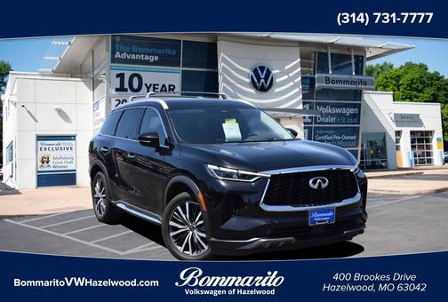Mineral Black 2023 INFINITI QX60 SENSORY