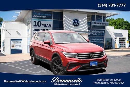 Kings Red 2024 Volkswagen Tiguan 2.0T SE