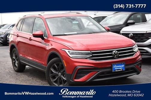 Kings Red 2024 Volkswagen Tiguan 2.0T SE