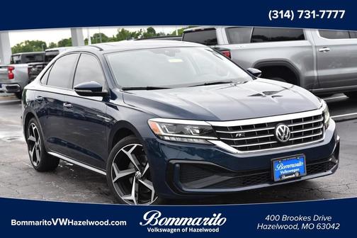Tourmaline Blue Metallic 2020 Volkswagen Passat 2.0T R-Line