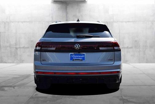 Silver Mist Metallic 2026 Volkswagen Atlas Cross Sport 2.0T SEL R-Line Black