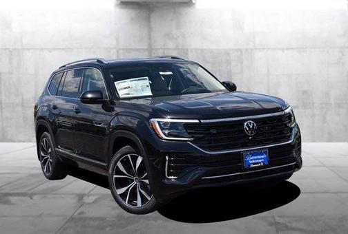 Black 2026 Volkswagen Atlas 2.0T SEL Premium R-Line