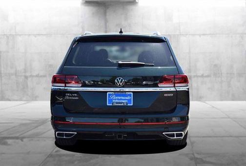 Racing Green 2021 Volkswagen Atlas 3.6 V6 SEL Premium R-Line