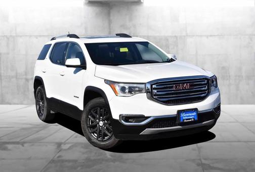 Summit White / White 2019 GMC Acadia SLT-1