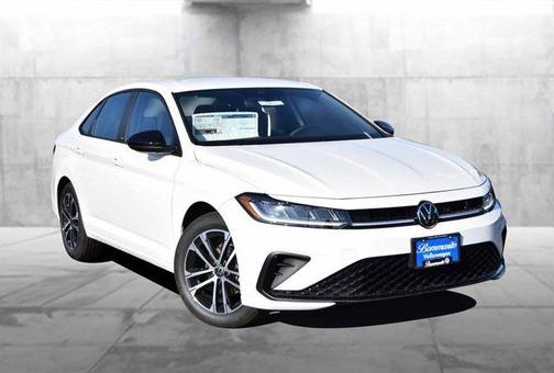 Pure White 2026 Volkswagen Jetta 1.5T Sport