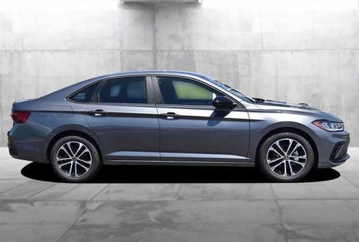 Platinum Gray Metallic 2026 Volkswagen Jetta 1.5T Sport