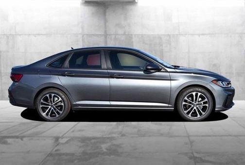 Platinum Gray Metallic 2026 Volkswagen Jetta 1.5T Sport