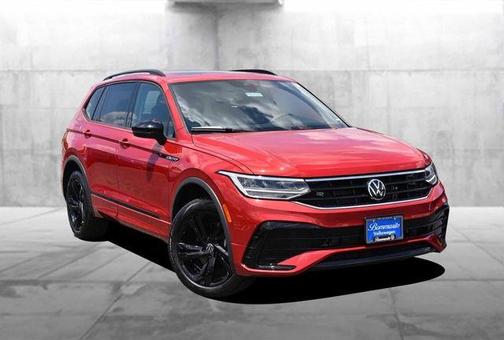 Kings Red 2024 Volkswagen Tiguan 2.0T SE R-Line Black 4MOTION