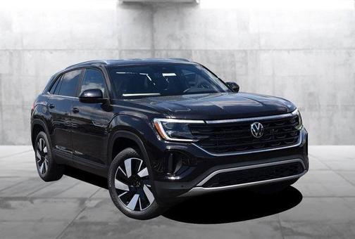 Deep Black Pearl 2026 Volkswagen Atlas Cross Sport 2.0T SE W/TECHNOLOGY