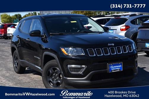 Diamond Black 2019 Jeep Compass Sport