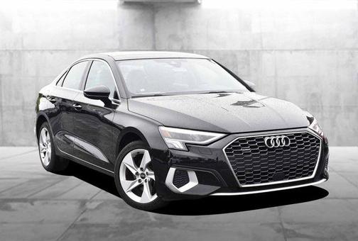 Mythos Black Metallic 2023 Audi A3 40 Premium
