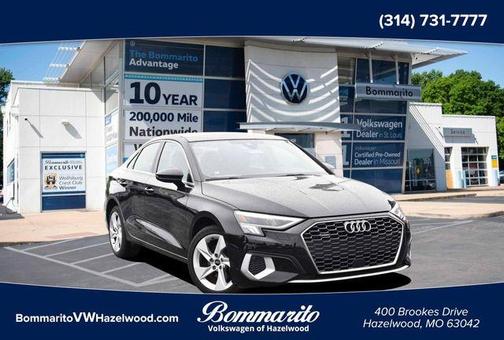 Mythos Black Metallic 2023 Audi A3 40 Premium
