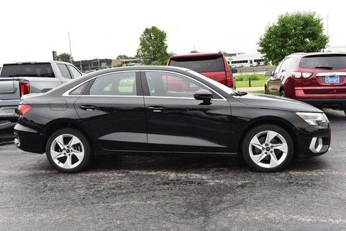 Mythos Black Metallic 2023 Audi A3 40 Premium