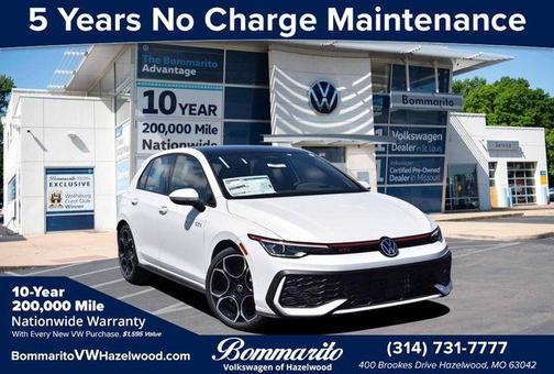 Opal White Pearl 2026 Volkswagen Golf GTI 2.0T Autobahn
