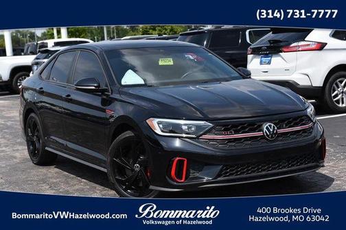 Deep Black Pearl Effect 2024 Volkswagen Jetta GLI 2.0T Autobahn