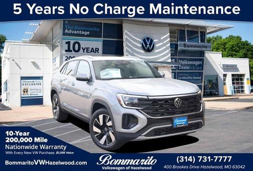 Silver Mist Metallic 2026 Volkswagen Atlas Cross Sport 2.0T SE w/Technology