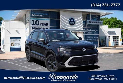 Deep Black Pearl Effect 2025 Volkswagen Taos 1.5T S
