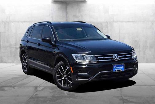 Deep Black Pearl Effect 2021 Volkswagen Tiguan 2.0T SE