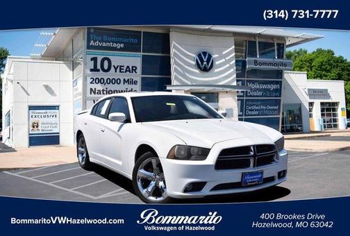 Bright White / White 2012 Dodge Charger SXT