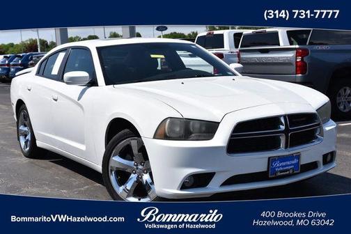 Bright White / White 2012 Dodge Charger SXT