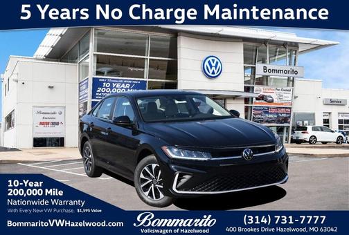 Deep Black Pearl 2027 Volkswagen Jetta 1.5T S