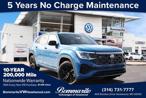 2025 Volkswagen Atlas Cross Sport 2.0T SEL R-Line Black
