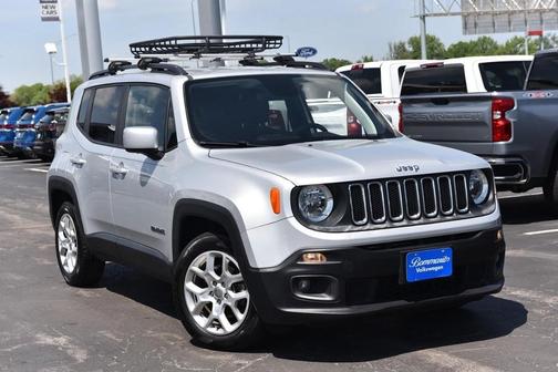 Glacier Metallic 2018 Jeep Renegade Latitude