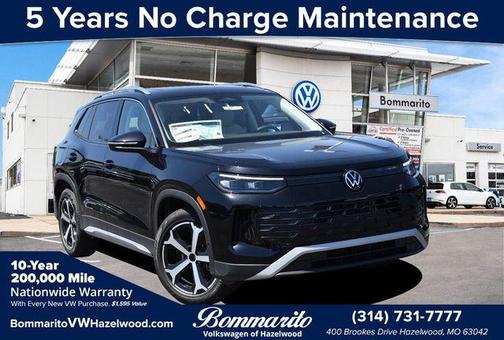 Deep Black Pearl 2026 Volkswagen Tiguan 2.0T SE
