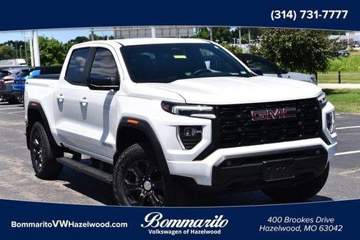 Summit White / White 2024 GMC Canyon Elevation