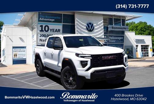 Summit White / White 2024 GMC Canyon Elevation