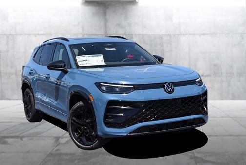 Monterey Blue Pearl 2026 Volkswagen Tiguan 2.0T SE R-Line Black