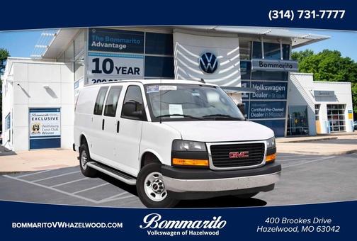 Summit White / White 2024 GMC Savana 2500 Work Van