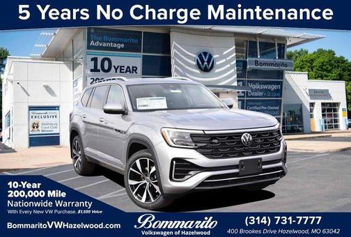 Silver Mist Metallic 2026 Volkswagen Atlas 2.0T SEL Premium R-Line